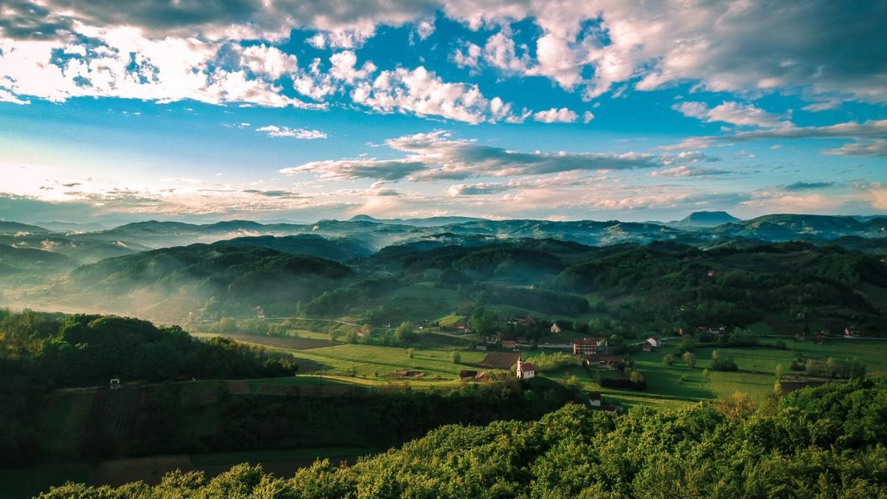 Green Hills Cottage In Zagorje With Magnificent View Ravnice-Desinicke Екстериор снимка